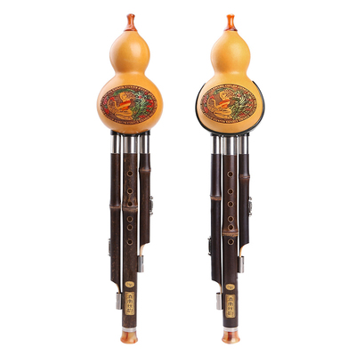 紫竹葫芦丝乐器初学c调降b调入门儿童初学者学生成人乐器胡芦丝