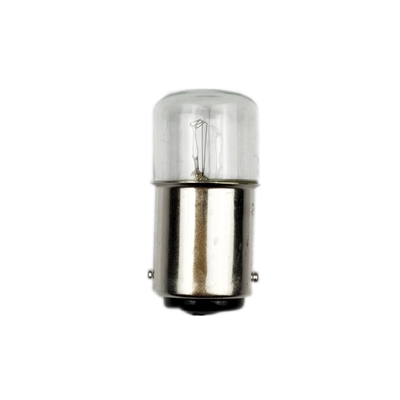 进口机床指示灯B15 24V30V110V220V5W10W卡口灯泡平头灯泡白炽灯
