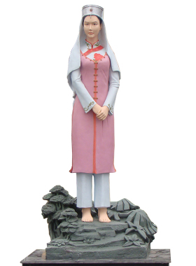 户外大型人物文化主题艺术风铜雕