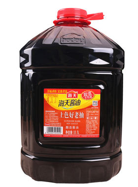 海天上色好老抽10.5L餐饮大桶装