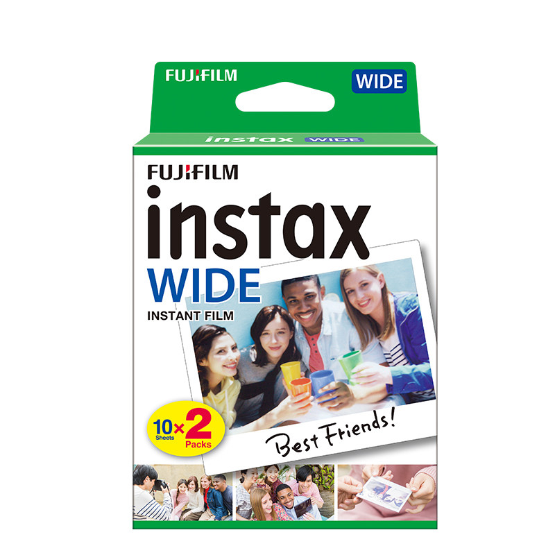 拍立得5寸宽幅白边相纸wide300相纸instax210宽幅胶片两件包邮