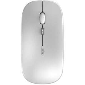 耐也无线鼠标静音无声可充电款式办公家用笔记本电脑无限蓝牙滑鼠