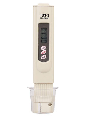 TDS水质检测笔家用饮用纯净自来水监测矿物质纯度硬度测试导电笔