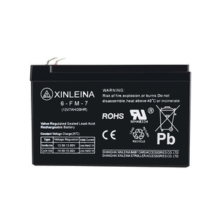 儿童电动童车专用铅酸蓄电池XINLEINA电瓶6-FM-7(12V7AH/20HR)12V