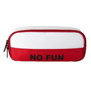 HAI2 kiitos标语口号主题设计撞色个性收纳包多用途旅行化妆包女