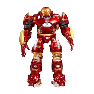 复仇者联盟2反浩克蜘蛛钢铁侠手办模型 可动人偶头盖可开发光玩具