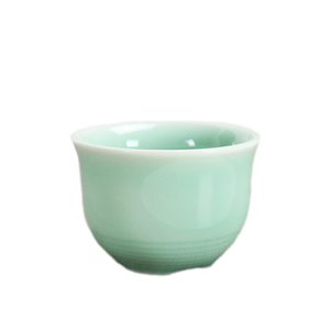 陶瓷小酒杯50毫升迷你家用酒杯景德镇陶瓷瓷器杯子黄酒白酒杯茶杯