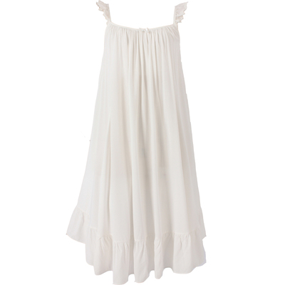 复古风性感吊带仙女夏季家居服