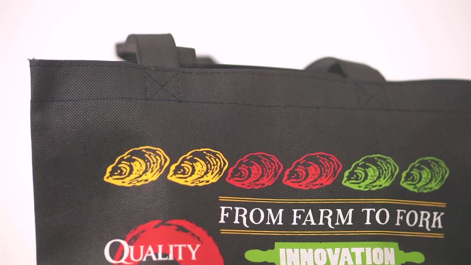 Factory Customized Any Size Reusable Grocery Bags/bulk Reusable