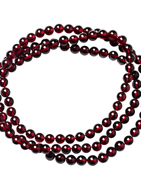 天然酒红收藏级石榴石