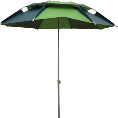 金威防晒便携三折叠短节垂钓伞