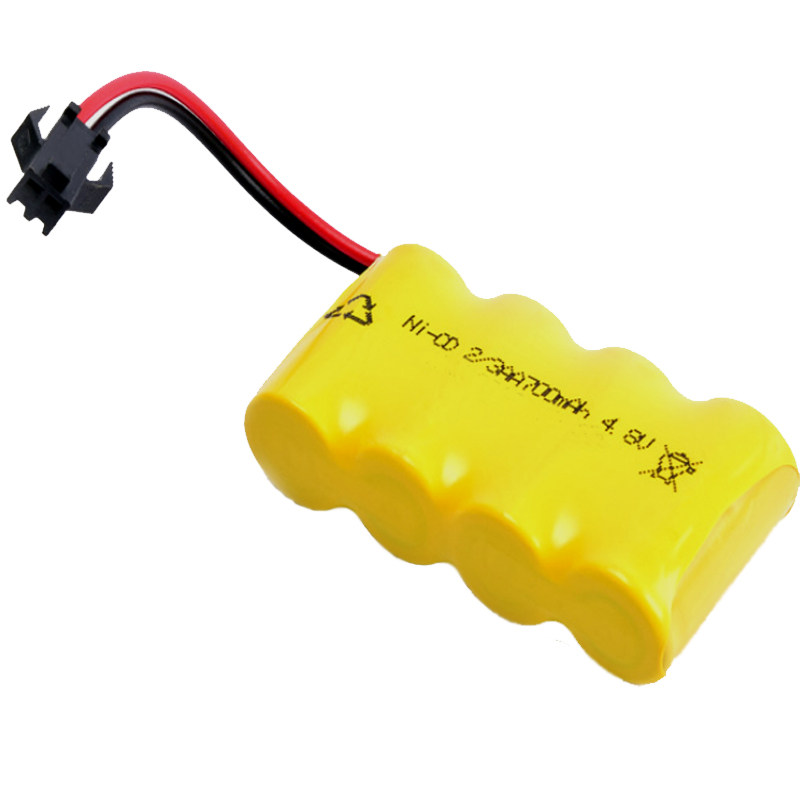 2/3AA变形金刚遥控玩具车水弹枪充电电池组小电池4.8v6v7.2v8.4V