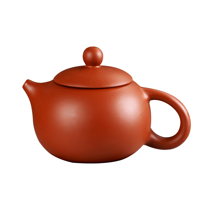 宜兴正品紫砂壶西施壶全手工朱泥茶壶紫砂大容量茶具家用球孔特价