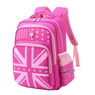 亨得利新款小学生书包3-4年级儿童减负男孩背包英伦风女童包可爱