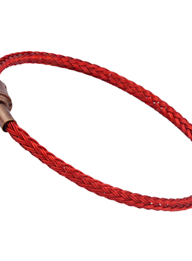 2mm小钢丝绳编织手链小孔防水