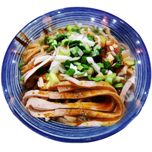 五份陕西特产正宗合阳页面荞麦踅面旋面粗粮茂林厥面小吃学面粗粮