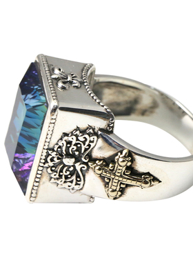 GoodVibrations大宝石方形戒指