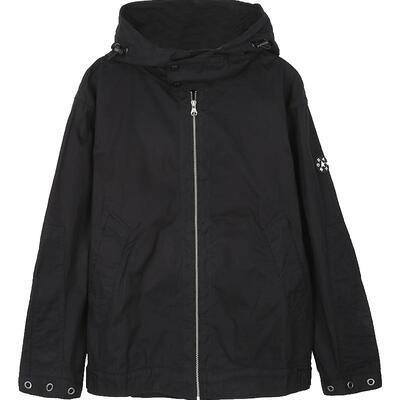 m-graph卓卡潮牌男装拼接立领