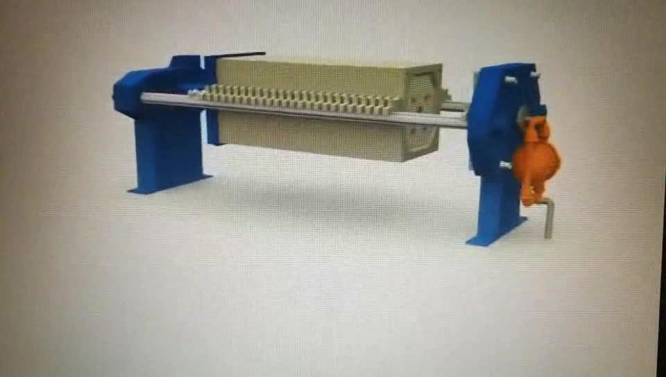 Hydraulic Filtering Press Machine For Wine Industry And Chamber Filter