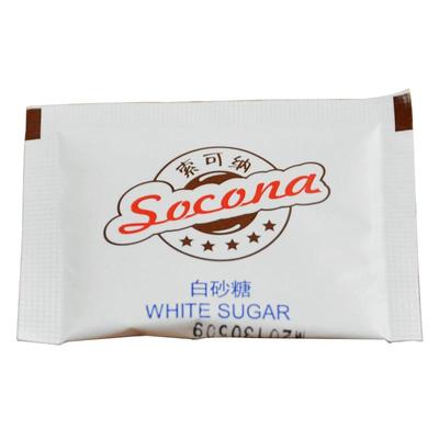 正品 Socona咖啡奶精50袋+白糖包50袋 白砂糖植脂末知己组合伴侣