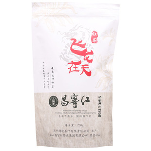 滇红茶云南特级滇红袋装昌宁红飞龙在天生态红茶古树老树茶叶250g