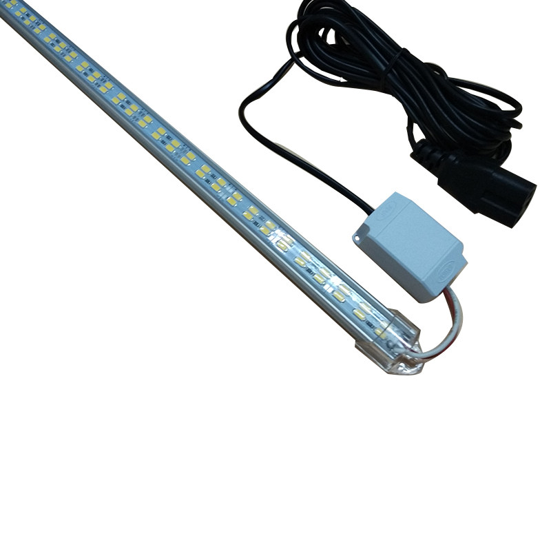 12VLED硬灯条24v48v60v伏电动三轮车电瓶夜市灯地摊灯管超亮照明