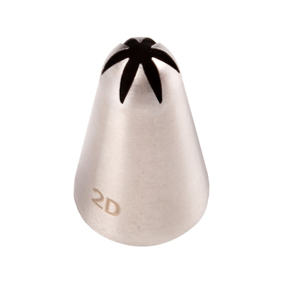 6齿奶油曲奇溶豆杯子2d1m裱花嘴