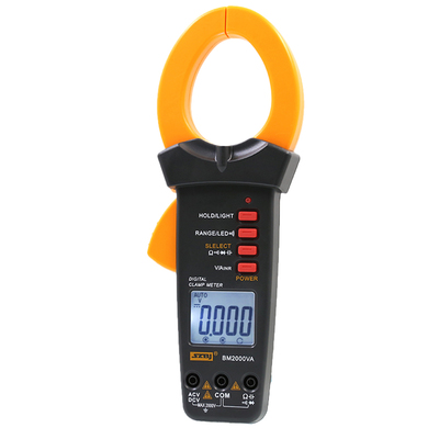 滨江BM2000VA 2000V 2000A交流带浪涌钳形万用表防烧高精度电流表