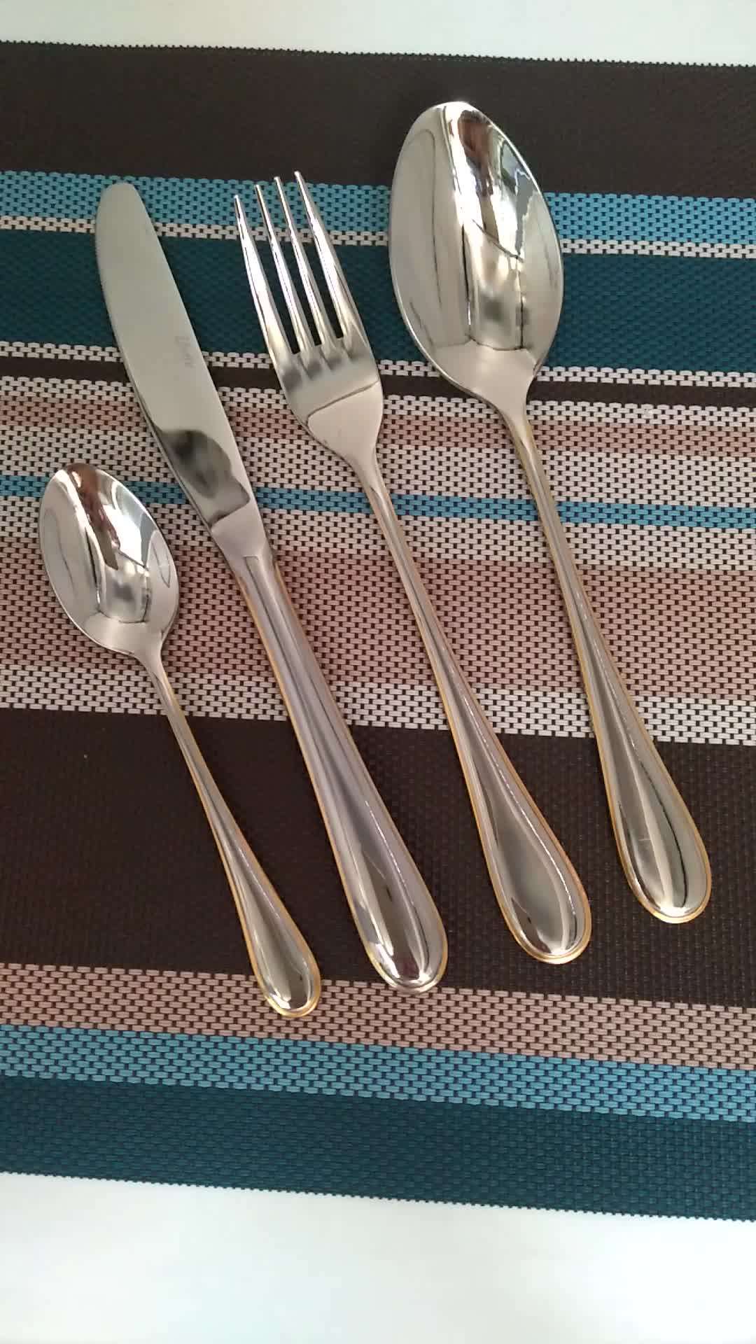 High Class Stainless Steel Cutlery,Chinese Silver Plated Restaurant Flatware Buy Restaurant