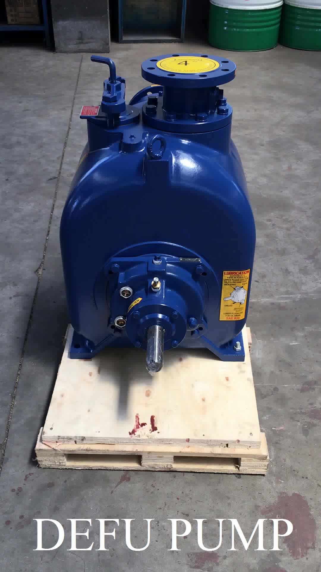 6 inch self priming pump