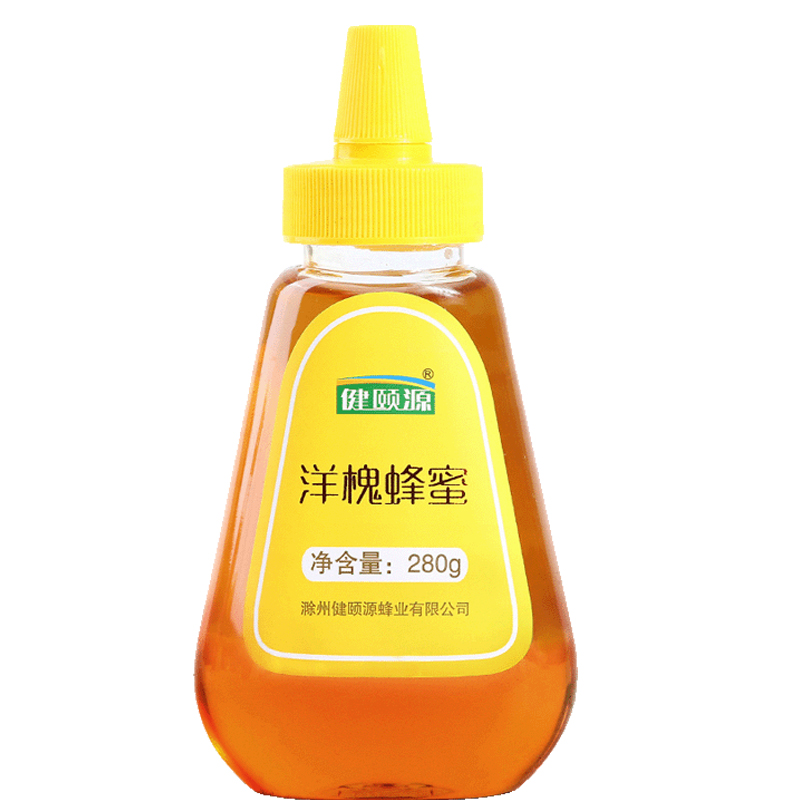 深山蜂蜜純正天然農(nóng)家自產(chǎn)野生槐樹花蜜小瓶便攜土蜂蜜洋槐蜜280g
