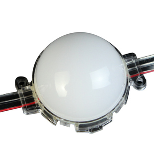 led点光源跑球泡马灯广告牌扁防水全彩3CM公分招牌围边12v24v灯带