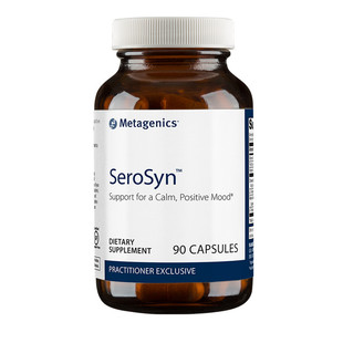 美国Metagenics Serosyn5羟色胺酸片血清素好心情好睡眠茶氨酸90