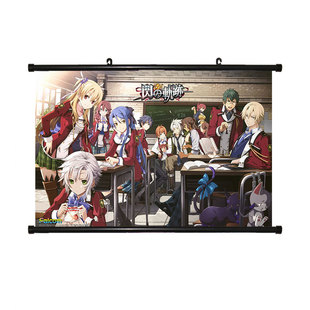 现货 英雄传说 闪之轨迹 空 零 碧 动漫海报挂画卷轴超大海报周边