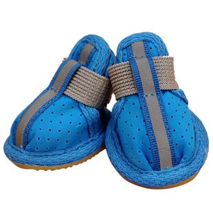 佳美乐小狗狗鞋子夏季宠物防脏脚套小型犬不掉一套4只比熊