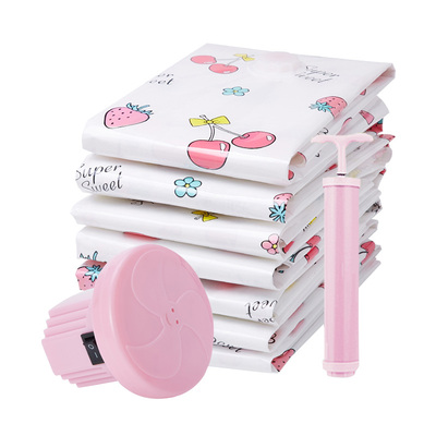vacuum storage bags pump 压缩袋特大 clothes 装棉被被子 quilt