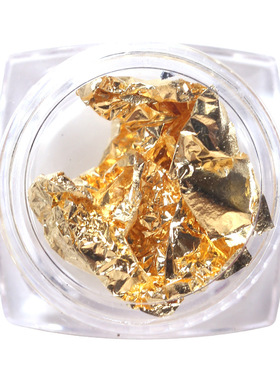 古芮玛金银箔纸美甲饰品