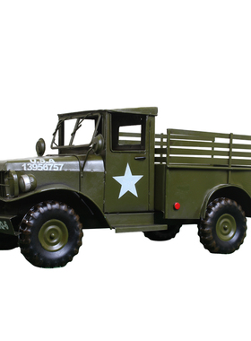 老爷车复古手工仿真金属礼品模型