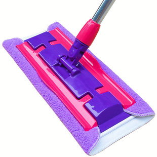 平板拖把吸水家用夹毛巾擦实木地板地砖专用的懒人拖布无水印墩布