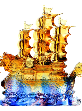 琉璃一帆风顺办公桌乔迁开业礼品