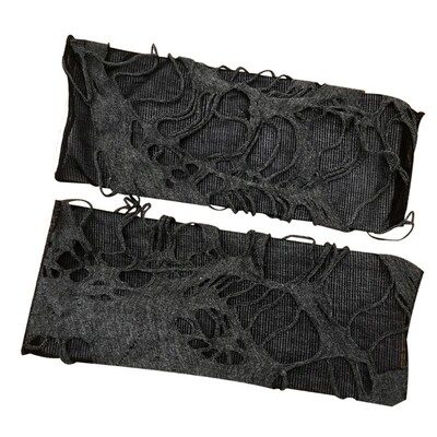 VIRAL SPREAD ins同款男女破洞做旧日系破坏袖套手套包邮