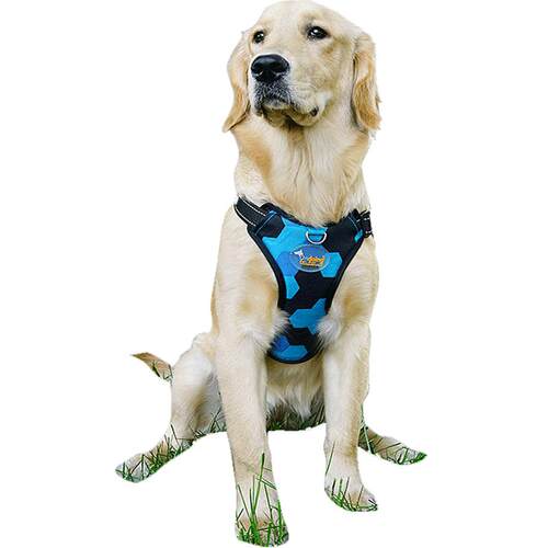 优贝卡狗狗胸背带大型犬狗背带金毛狗绳宠物防爆冲拉布拉多牵引绳