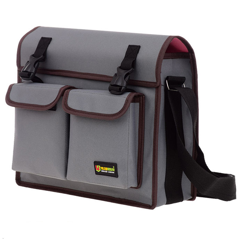 电工工具包 帆布单肩木工多功能维修空调安装水电 帆布大加厚劳保