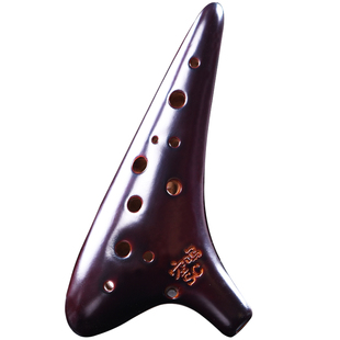 空鸣陶笛12孔SC专业演奏款 十二孔高音C调陶埙笛子学生成人乐器