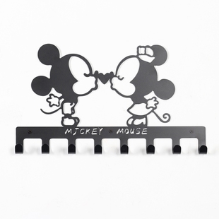 门后挂钩装饰墙壁挂创意挂衣钩免钉无痕衣帽架钥匙收纳卡通史努比