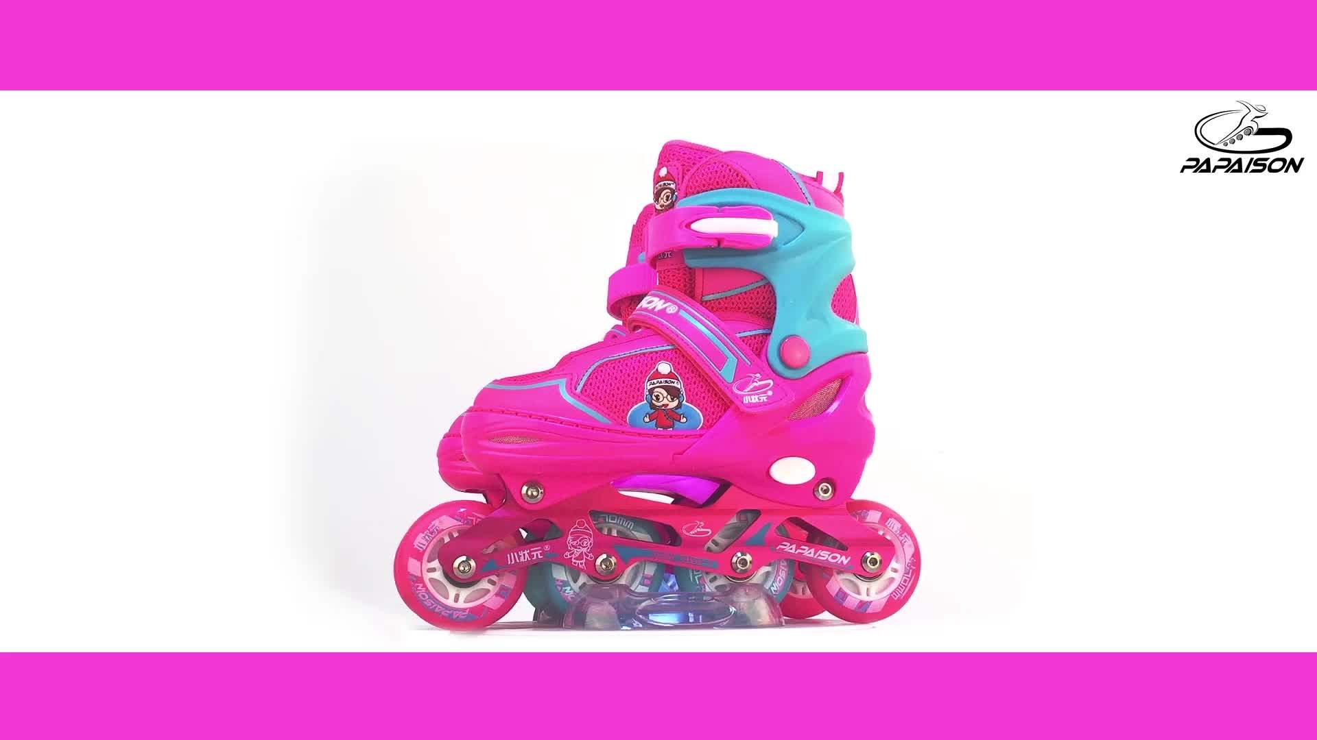 Girls Gift Toy Electric Wheels Inline Roller Skates Shoes For Indoor