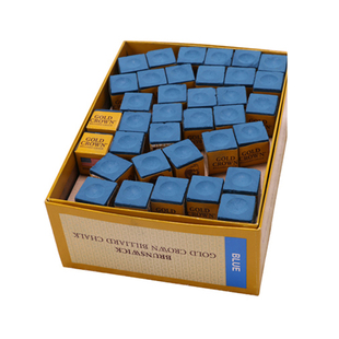 美国原装进口Brunswick宾士域巧克粉台球杆金皇冠枪粉擦粉用品