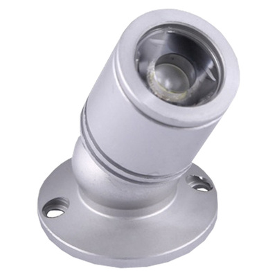220V12V24伏明装吸顶免开孔led小射灯1W展柜珠宝柜台灯柜台聚光灯