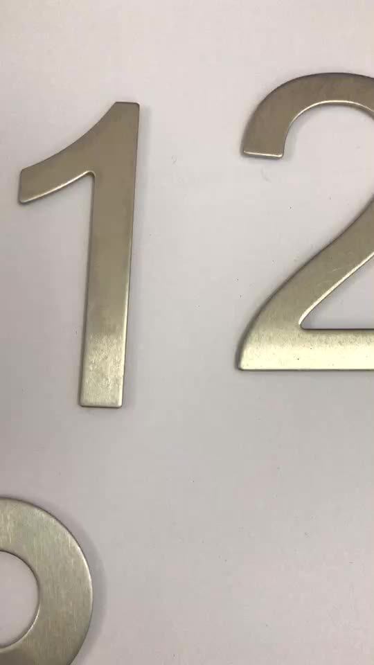 High Class Stainless Steel Door Plate / House Number Buy High Class Number,Stainless Steel