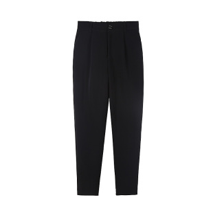 春夏新款大码显瘦锥形休闲西装裤女韩版高腰九分裤时尚哈伦裤小脚